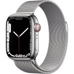 ساعت هوشمند اپل واچ سری 7 مدل 45mm Stainless Steel Case with Milanese Loop Steel Band