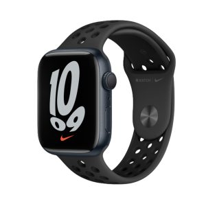 ساعت هوشمند اپل واچ سری 7 مدل  41mm Aluminum Case with Nike Sport silicone Band