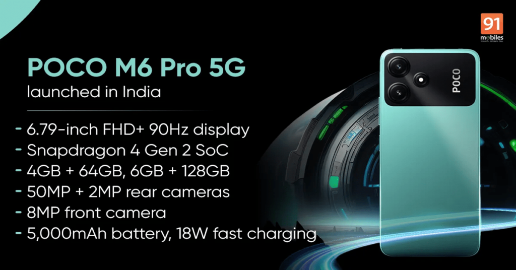 بررسی گوشی Poco M6 Pro 5G شیائومی