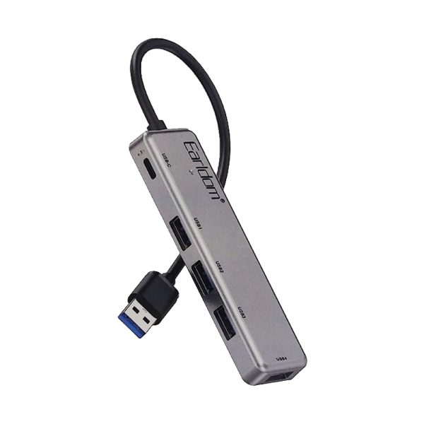 هاب 5 پورت USB2.0 ارلدام مدل HUB12