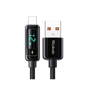 کابل تبدیل USB به Lightning با قابلیت انتقال دیتا مک دودو مدل CA-9940 طول 120 سانتی‌متر