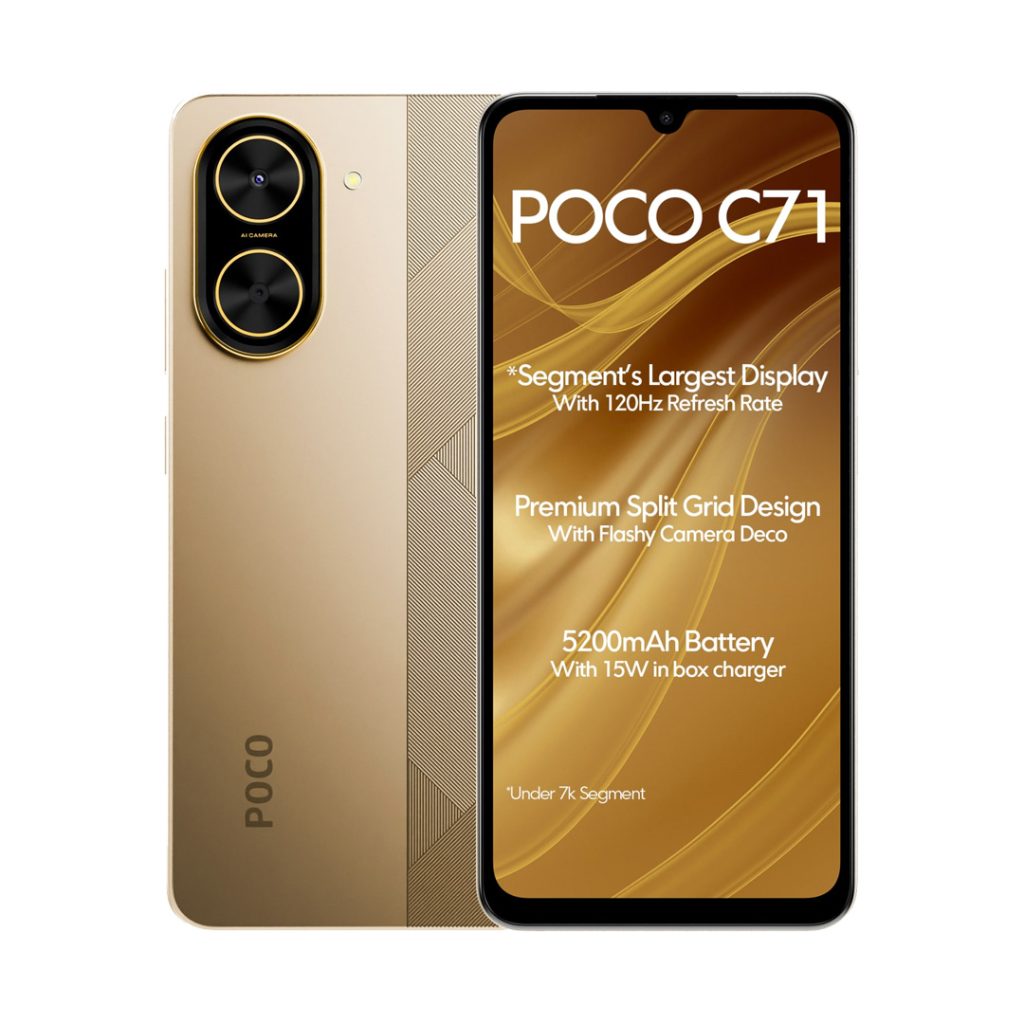 گوشی موبایل شیائومی مدل پوکو C71 4G
