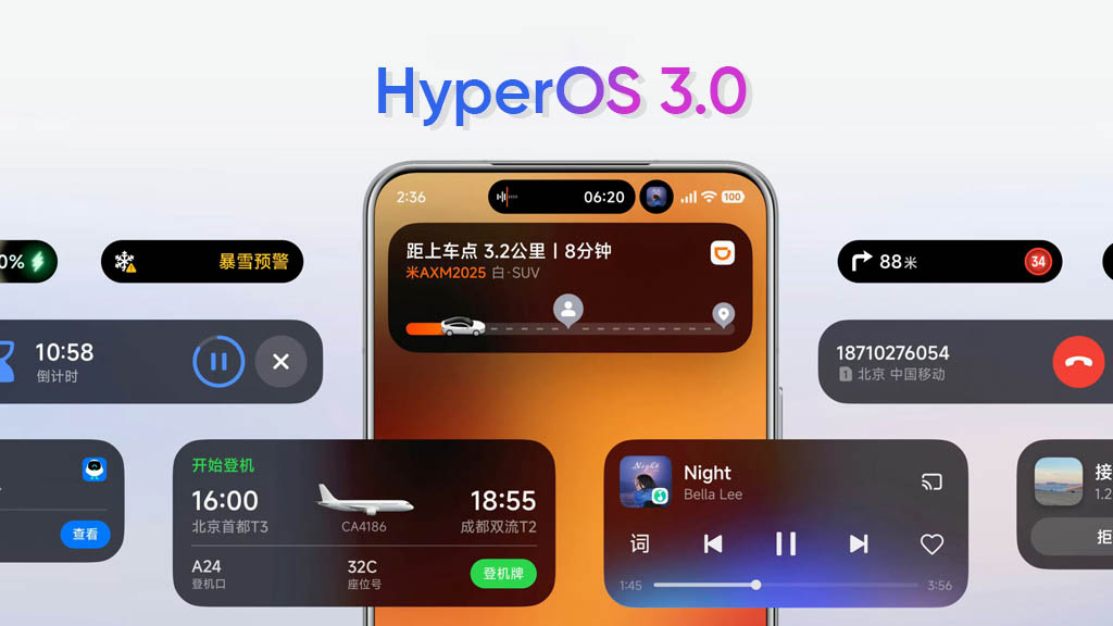 لیست گوشی و تبلت هایی که آپدیت HyperOS 3 را دریافت میکنند