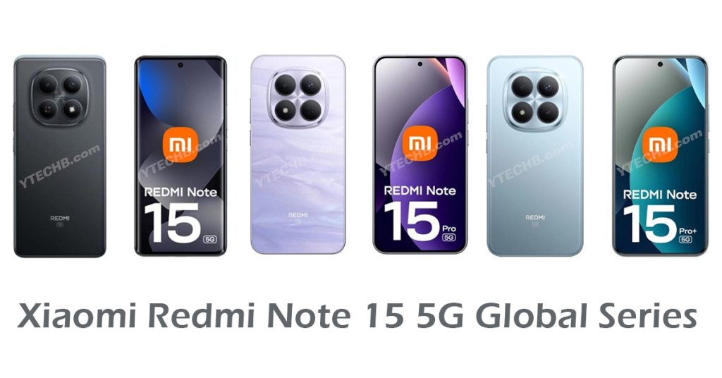 شیائومی از سری نوت 15 رونمایی کرد